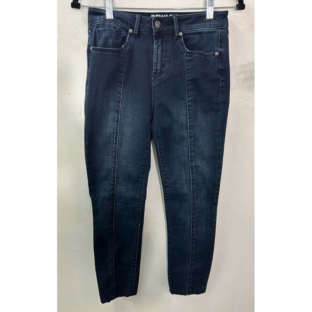 Rewash Brand Womens Size 5R Blue Denim Jeans Dark Was 27X27 Mid Rise‎